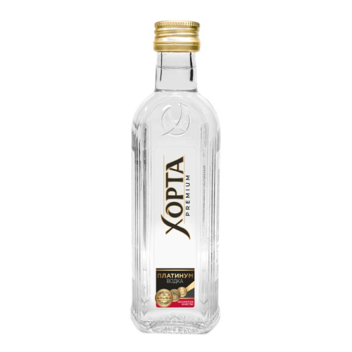 Водка ХОРТА Платинум 40% 0,1л