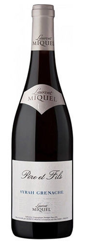 Вино выдержанное сухое красное категории ИГП региона Лангедок - Руссильон «Лоран Микель Сира Гренаш» 0,75 л Франция