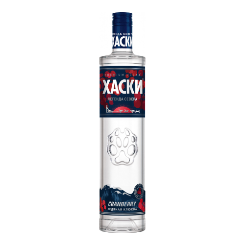 Водка "Хаски" Клюква, 0.5 л