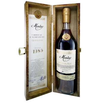 Арманьяк Монлюк Арманьяк Напиток крепкий из дистиллята винного для бренди п/у 0,7л/6 Франция 1985