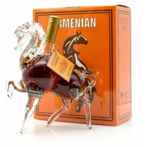 Пять звезд выдержка 5 лет (Конь) Коньяк армянский ординарный 0,25л/6 п/у  Армения 