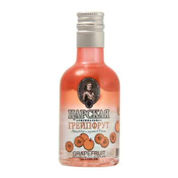 Водка "Царская" Оригинальная Грейпфрут, 0.05 л