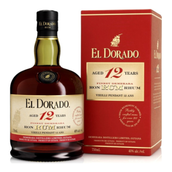 Ром "El Dorado" 12 Years Old, gift box, 0.7 л