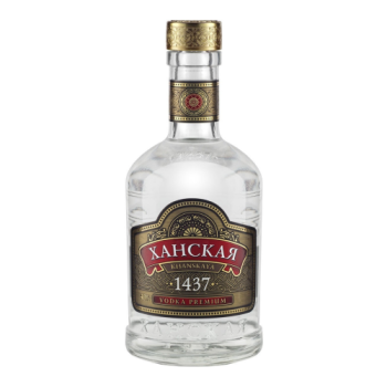 Водка Ханская 40% 0,5л