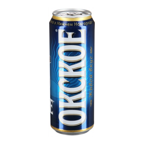Пиво Окское Бочковое светлое 4,7% 0,45 л