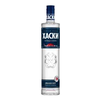 Водка "Хаски" Клюква, 0.5 л