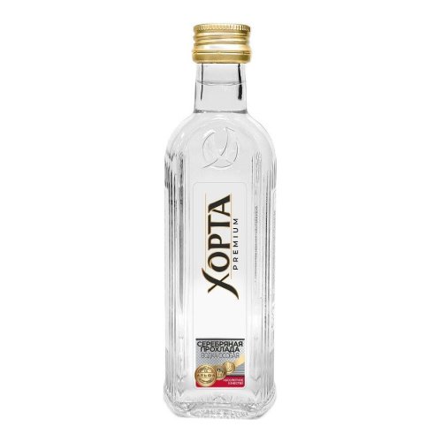 Водка "Хорта" Серебряная прохлада, 100 мл