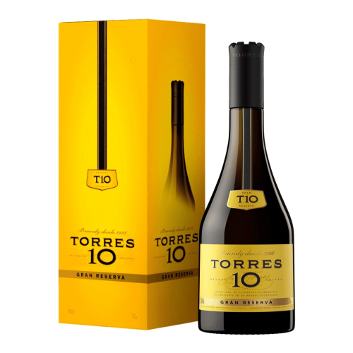 Бренди "Torres 10" Gran Reserva, gift box, 0.7 л