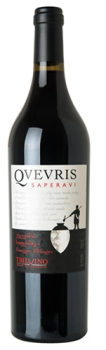 Вино сортовое ординарное "Саперави" серия "Квеврис мзе" красное, сухое 0,75 л Грузия