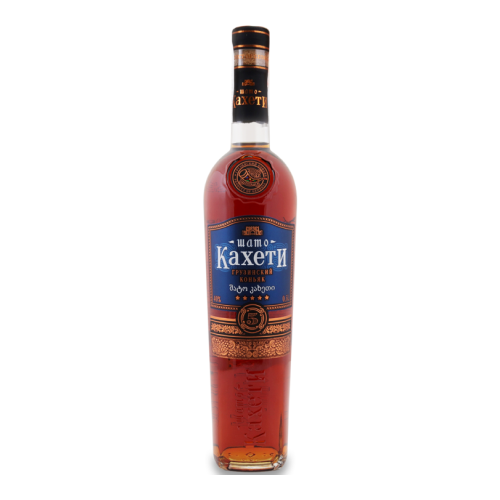 Коньяк Шато Кахети 5 звезд 40% 0,5 л