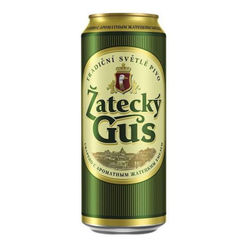 Пиво "Zatecky Gus" Svetle, in can, 0.45 л