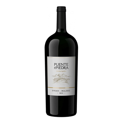 Вино "Puente de Piedra" Tinto Semi Seco, 1.5 л