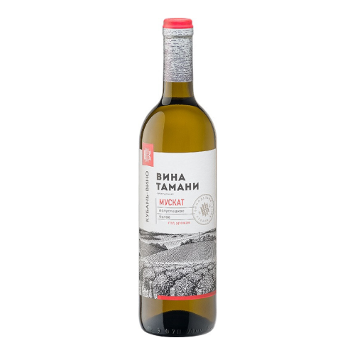 Кубань-Вино, "Вина Тамани" Мускат полусладкое, 0.7 л