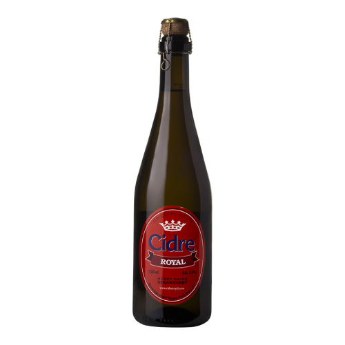Сидр "Cidre Royal" with Strawberry, 0.75 л