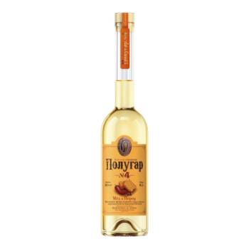 Водка "Polugar" №4, Honey & Allspice, 0.5 л