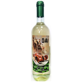 Вино "DAI" Pinot Grigio, Puglia IGT, 2022