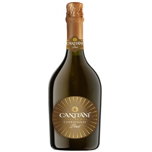 Игристое вино брют белое "КАНТИАНИ ШАРДОНЕ" 0,75 л Россия