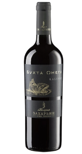 Вино  сухое красное "Каберне" серии "Бухта Омега" 0,75 л Россия