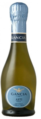 Вино игристое сладкое белое "Ганча Асти" категория ДОКГ регион Пьемонт 0,2 л Италия