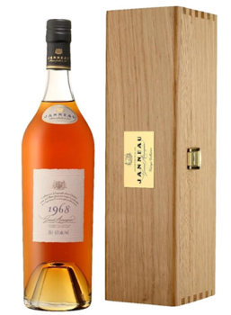 Бренди "Арманьяк Жанно Винтажная Коллекция", год урожая 1968, в деревянной п/у, , 0,7л Франция