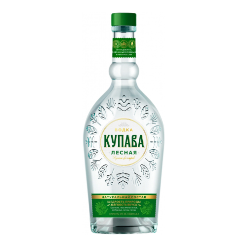 Водка "Купава" Лесная, 0.5 л