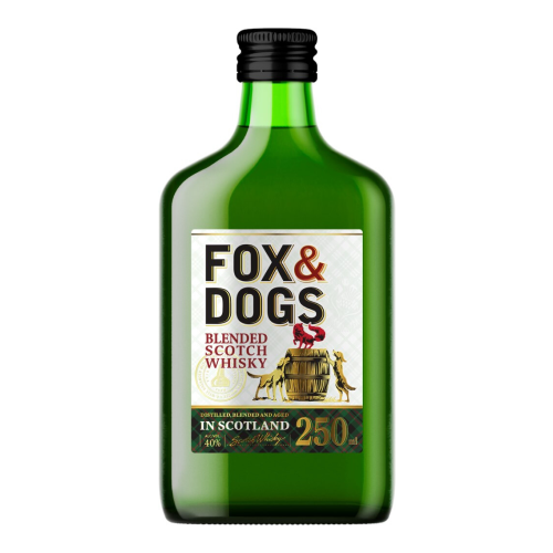 Виски "Fox and Dogs" (Russia), 250 мл