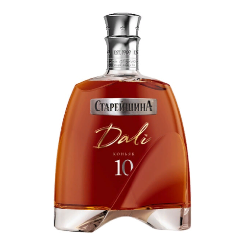 Коньяк "Старейшина" Дали, 10-летний, 0.5 л