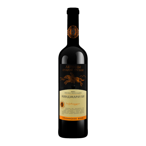 Вино Легенды Старой Грузии Алазанская Долина красное полусладкое, 750мл
