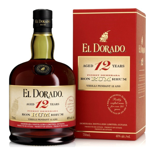 Ром "El Dorado" 12 Years Old, gift box, 0.7 л