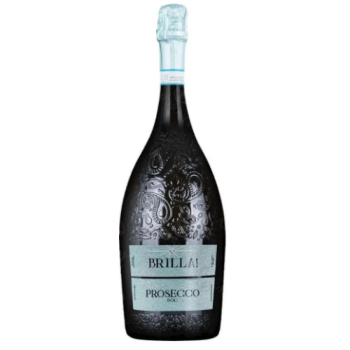 Вино игристое белое брют БРИЛЛА! ПРОСЕККО ДОК 1,5 л Италия