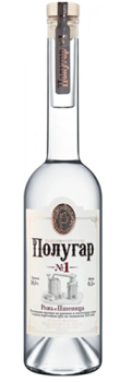 Спиртной напиток прочий - Спиртной напиток "ПОЛУГАР №1. Рожь и пшеница" 0,5 л Беларусь