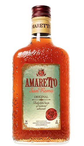 Ликер десертный "АМАРЕТТО САН РЕМО ОРИДЖИНАЛ" 0,5 л Россия