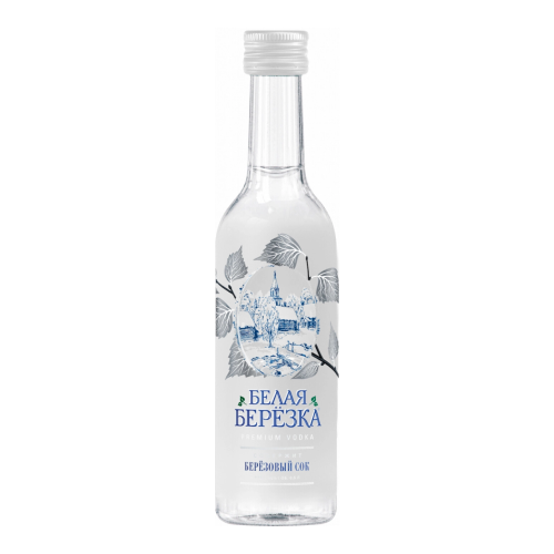 Водка "Белая Березка", 50 мл