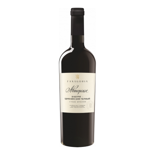 Фанагория, "Авторское вино" Каберне-Цимлянский Черный