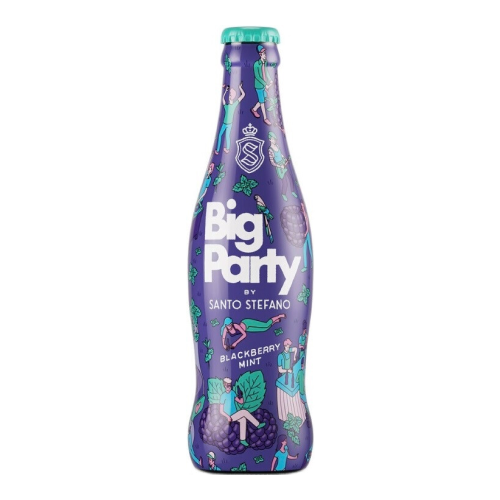 Коктейли "Big Party" by Santo Stefano Blackberry Mint, 300 мл