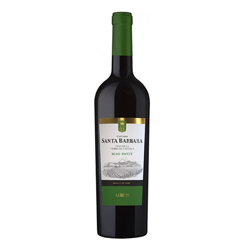 Кастильо Санта Барбара Айрен Вино сортовое полусладкое белое 0,75л/6 Испания