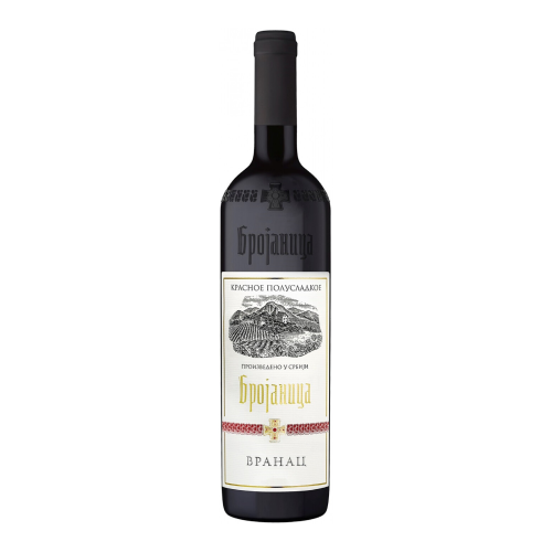 Вино "Брояница" Вранац полусладкое