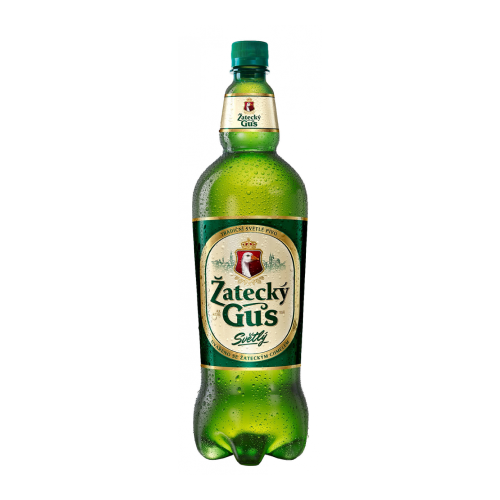 Пиво "Zatecky Gus" Svetle, 1.35 л ПЭТ