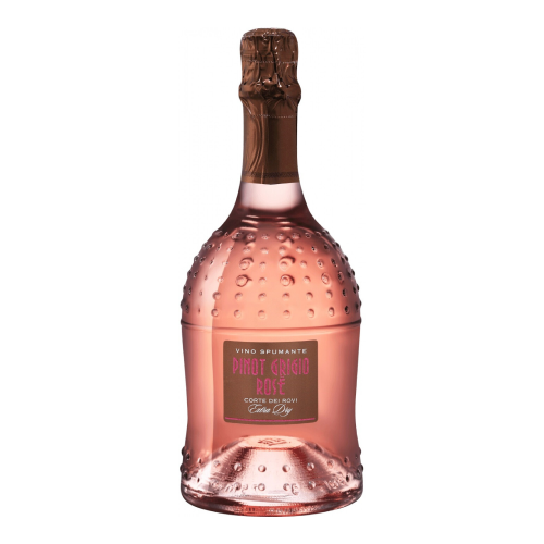 Игристое вино Villa degli Olmi, "Corte dei Rovi" Pinot Grigio Rose Spumante Extra Dry