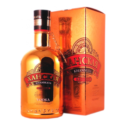 Водка "Ханская" Репаблик Эдишн, в подарочной коробке, 0.5 л