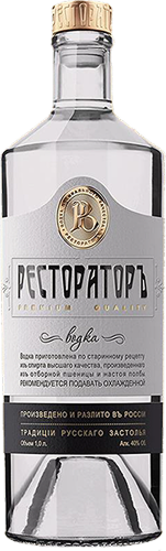 Водка "РЕСТОРАТОРЪ" 0,5 л Россия