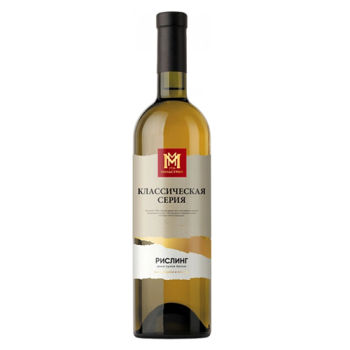 Вино сухое белое "МИЛЬСТРИМ ОРИДЖИНАЛ - Классическая серия. РИСЛИНГ" 0,7 л Россия