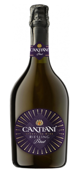Игристое вино брют белое "КАНТИАНИ РИСЛИНГ РЕЙНСКИЙ" 0,75 л Россия