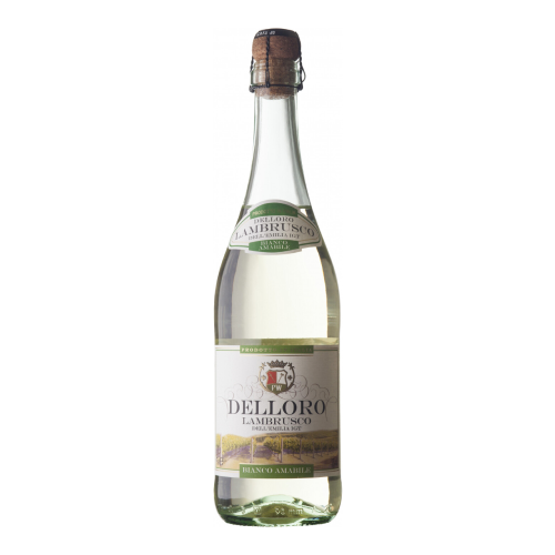 Вино "Delloro" Lambrusco Bianco Amabile, Emilia IGT