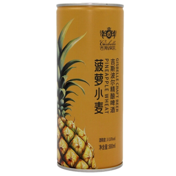 Пиво "Gisbelle" Craft Pineapple Wheat, in can, 0.88 л