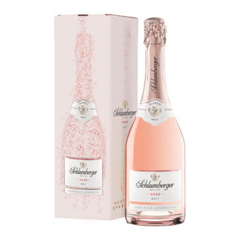 Игристое вино Schlumberger, Rose Brut Klassik, gift box