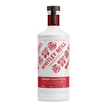 Джин "Whitley Neill" Strawberry & Black Pepper, 0.7 л