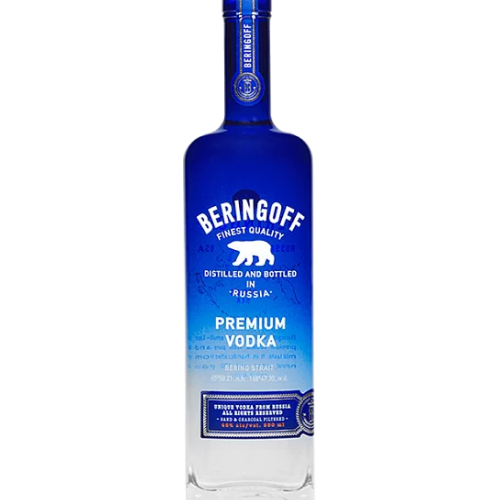 Водка "Beringoff", 0.5 л