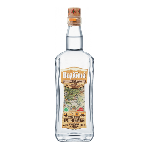 Водка "Налибоки" Традиционная, 0.5 л