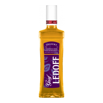 Ликер "Graf Ledoff Dessert" Chernosliv na Konyake, 0.5 л